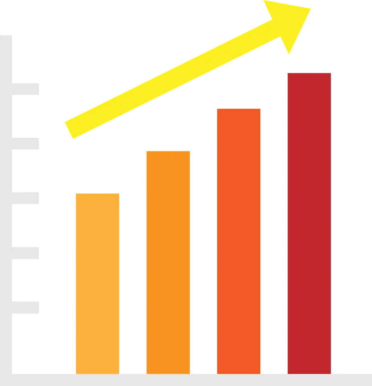 Free graph bar chart vector