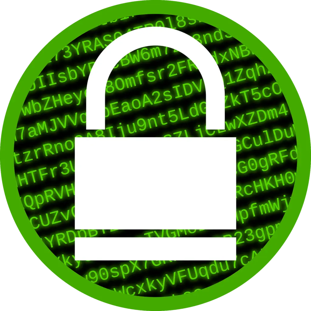 Free computer encrypt encryption vector